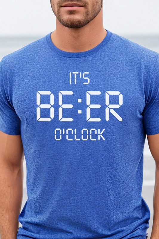 Father's Day Gifts It's Beer O Clock Graphic Tee