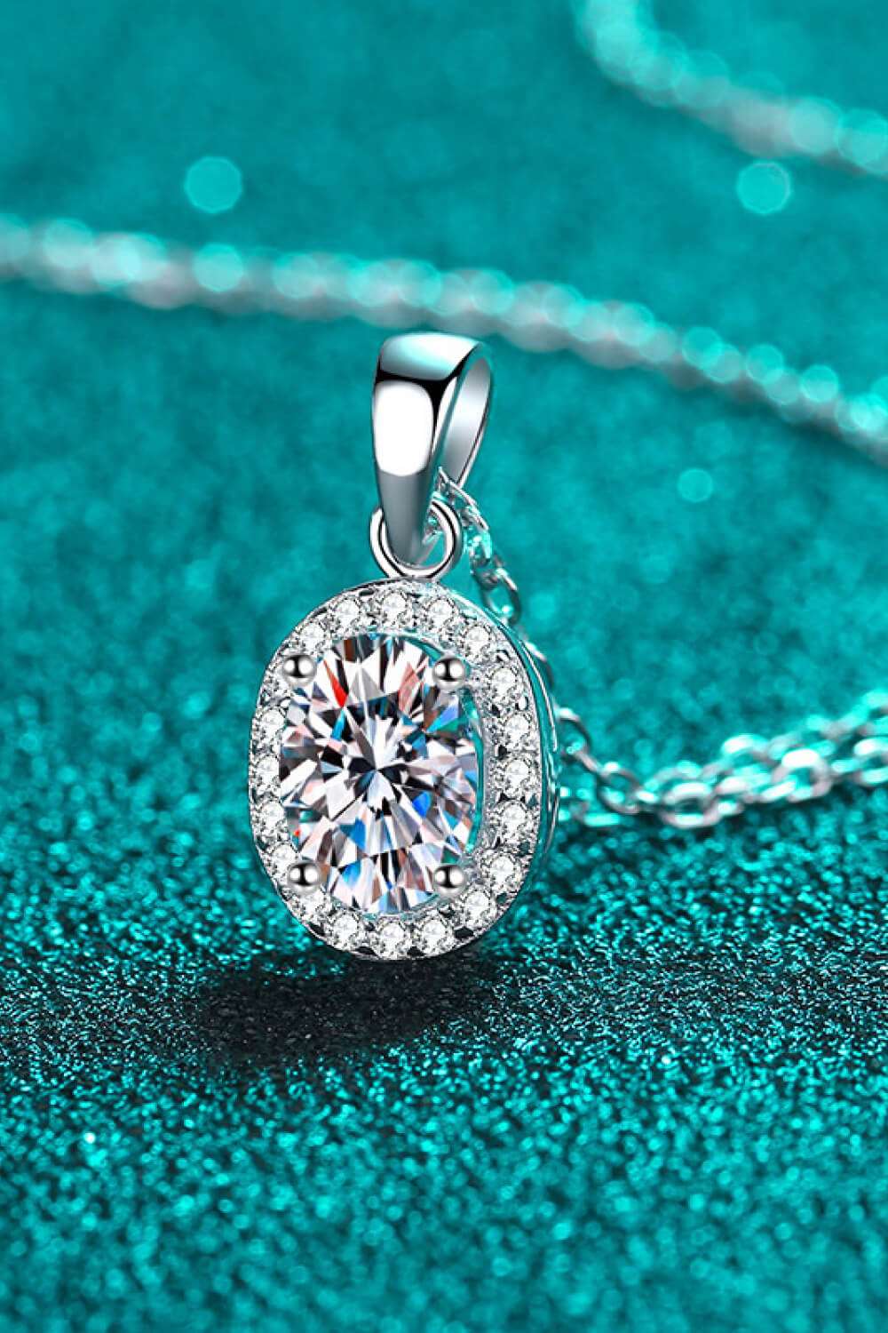 Be The One 1 Carat Moissanite Pendant Necklace